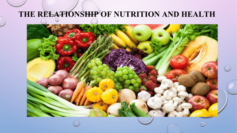 The Link Between Nutrition and Health, Part 3 | Ulan Nutritional Systems Understanding The Relationship Between Nutrition And Health