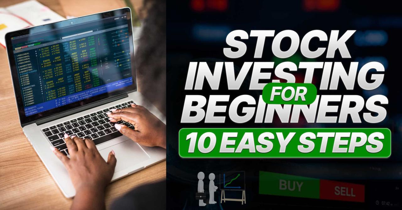 Stock Investing for Beginners - 10 Easy Steps Investing In Stocks For The First Time Explained