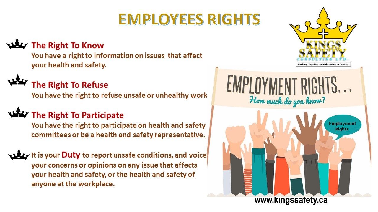 What Are The Rights Of Employees Regarding Workplace Safety