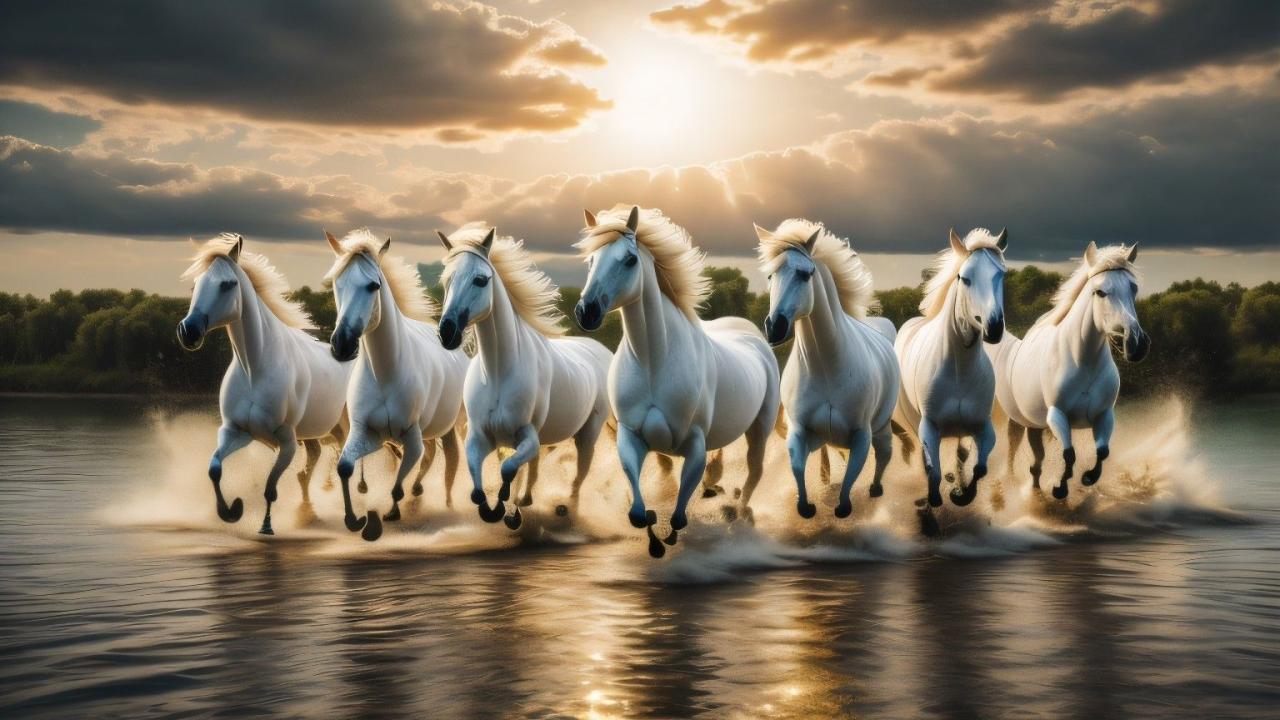13 surya deva with 7 horses ideas to save today | horse wallpaper, 7 ... How To Incorporate Vintage Fashion Into Modern Styles